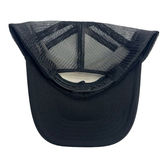 NEW VINTAGE STYLE BALTIMORE RAVENS UPSIDE DOWN BLACK TRUCKER HAT CAP TRENDY - Picture 3 of 3